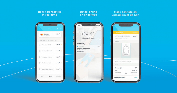 Simplecard mobile app voor expense managent
